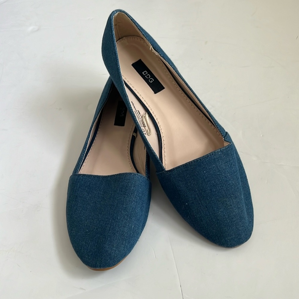 BDG Blue Denim Flats